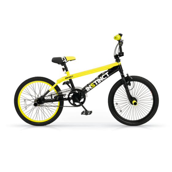 BMX INSTINCT 20' Freestyle met Oryg Gyro Rotor en gekleurde velgen BMX INSTINCT 20' Freestyle met Oryg Gyro Rotor en gekleurde velgen